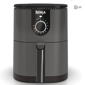 Ninja Gray Air Fryer with Dial Control